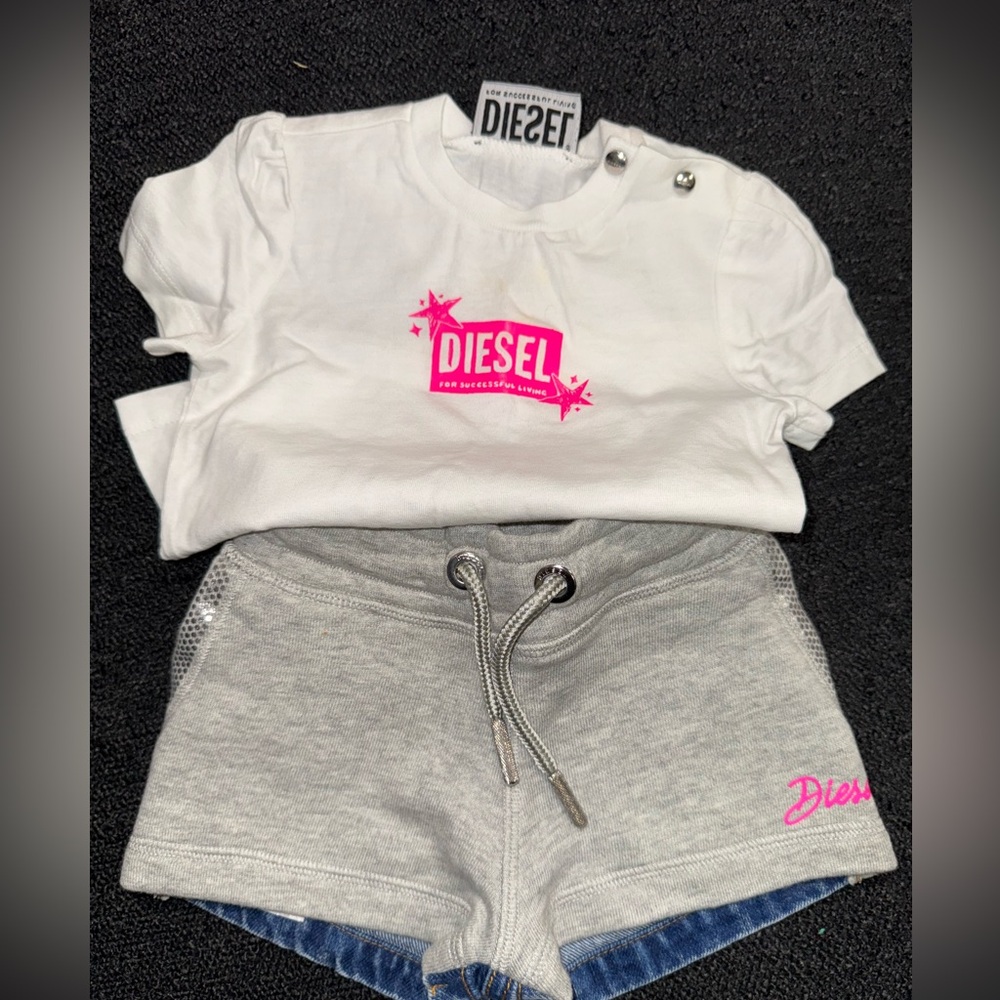 Diesel Shorts/ Shirt